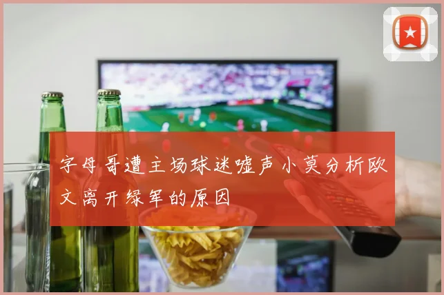 字母哥遭主场球迷嘘声小莫分析欧文离开绿军的原因